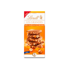 Lindt Les Grandes Hazelnut & Caramel 150g