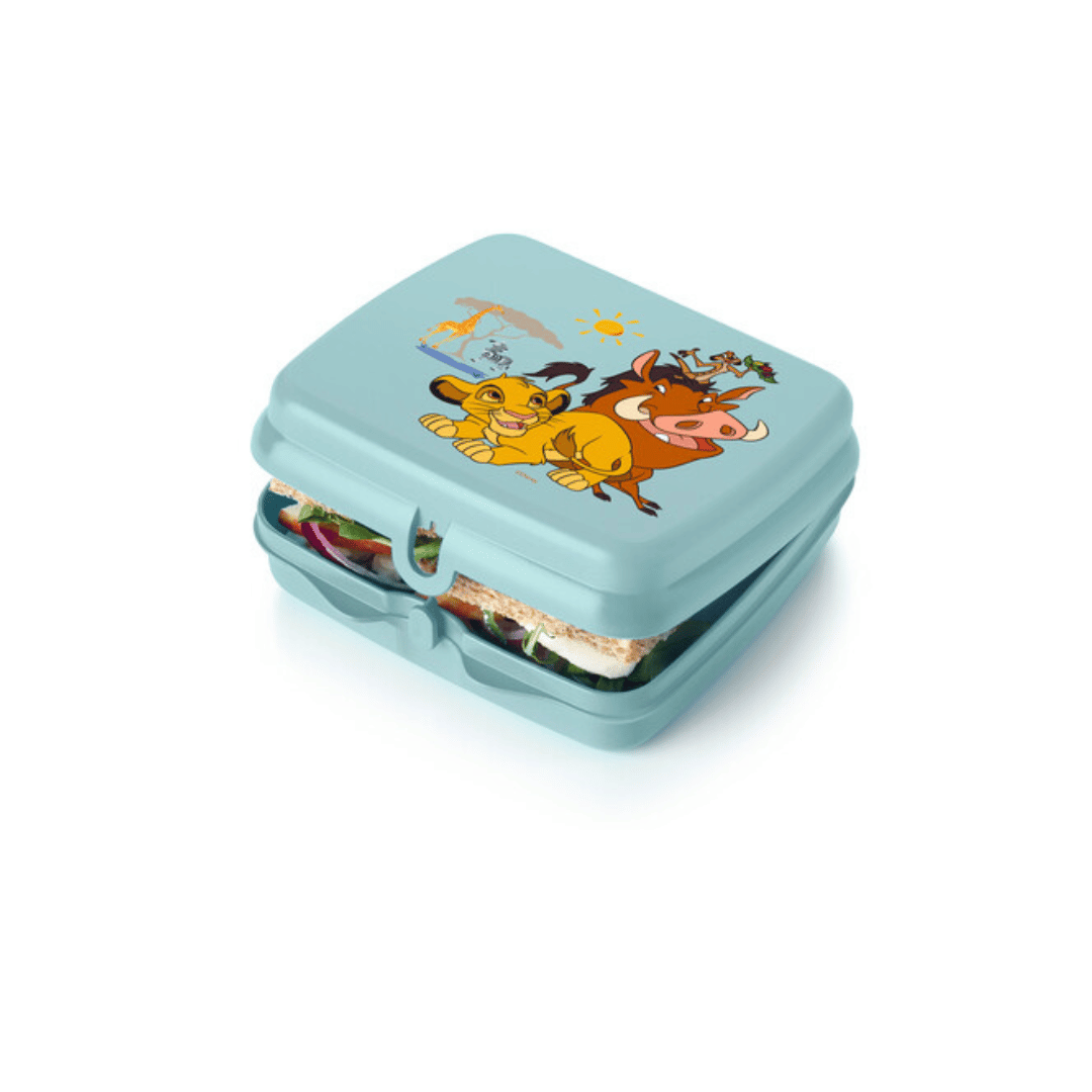 Tupperware Eco+ Sandwich Keeper Iml Disney - The Lion King