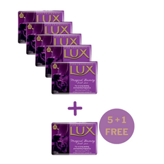 Lux Bar Soap Magic Beauty 2N1 115g, 5+1 Free