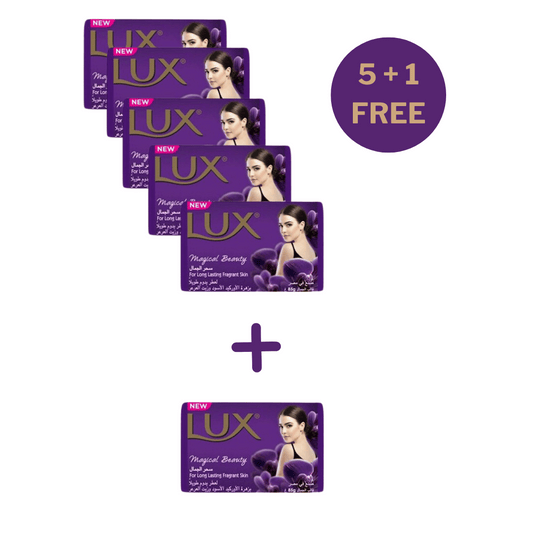 Lux Bar Soap Magical Beauty 75g, 5+1 Free