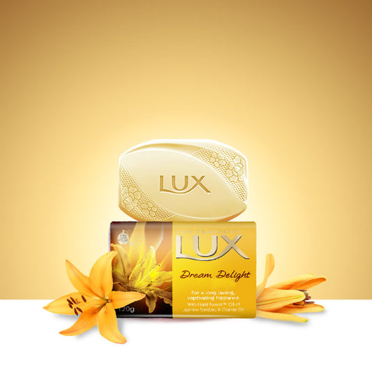 Lux Bar Soap Dream Delight 2N1 75g, 5+1 Free