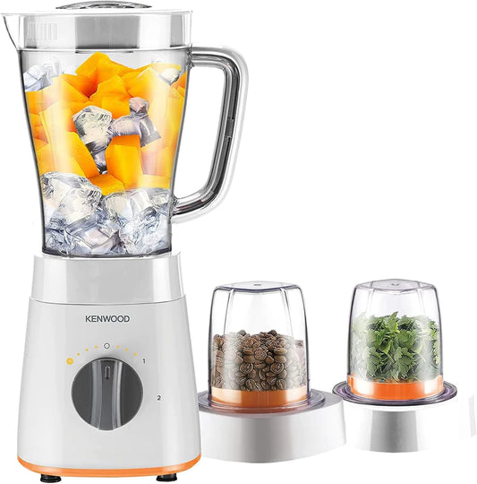 Kenwood Blender with Mill, 1.5L, BLP15.150WH
