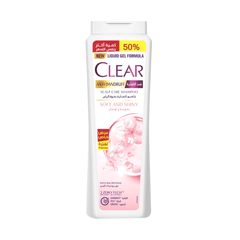 Clear Anti-Dandruff Shampoo Soft & Shiny 540ml, 50% More