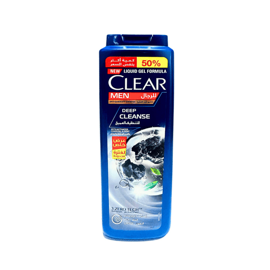 Clear Anti-Dandruff Shampoo Deep Cleanse 540ml, 50% More