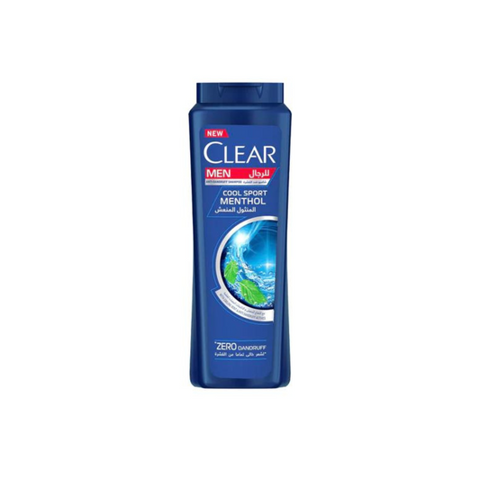 Clear Anti-Dandruff Shampoo Cool Sport Menthol 540ml, 50% More