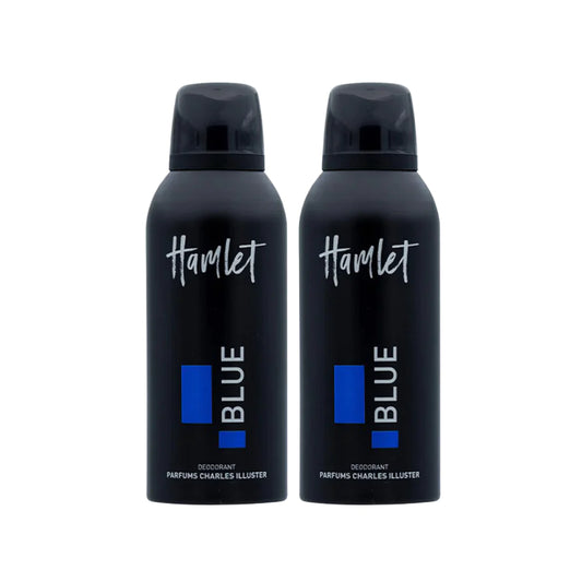 Hamlet Deodorant Blue 150ml Pack of 2, 30% Off