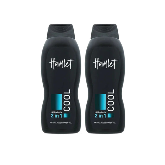 Hamlet Shower Gel 2In1 Cool 650ml Pack of 2, 30% Off