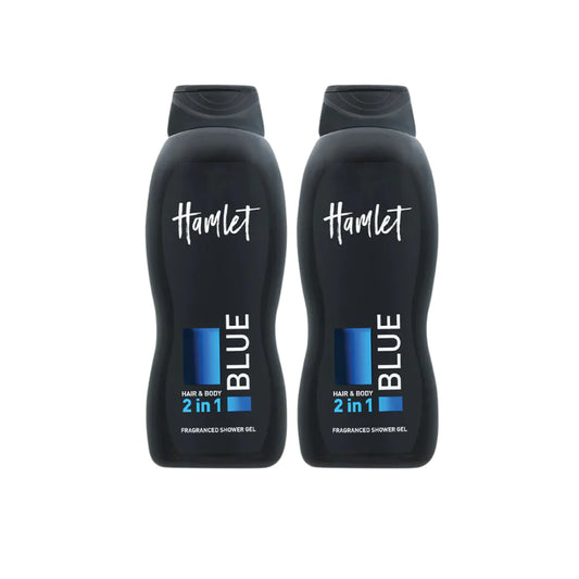 Hamlet Shower Gel 2In1 Blue 650ml Pack of 2, 30% Off