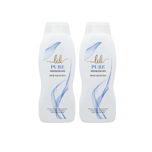 Lili Shower Gel Pure 650ml Pack of 2, 30% Off