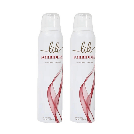 Lili Deodorant Forbidden 150ml Pack of 2, 30% Off