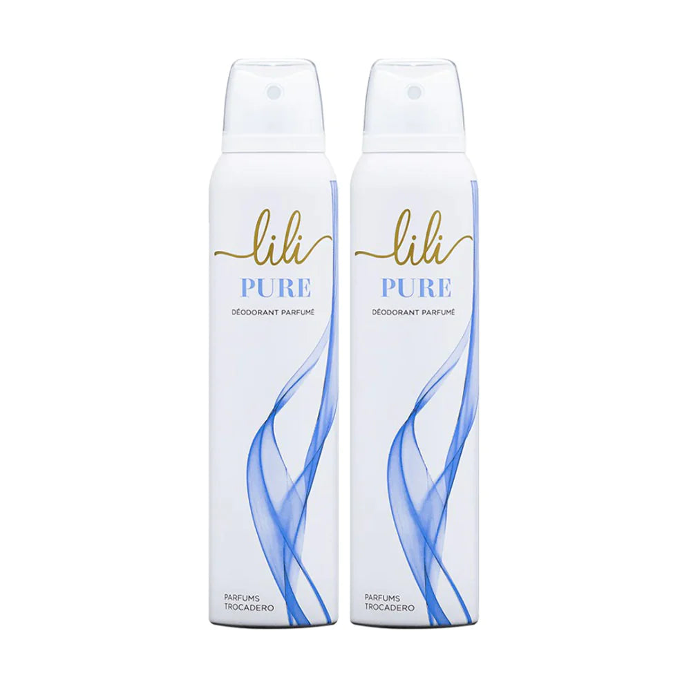 Lili Deodorant Pure 150ml Pack of 2, 30% Off