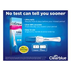 Clearblue Ultra Early Pregnancy Test, 6 Days Early