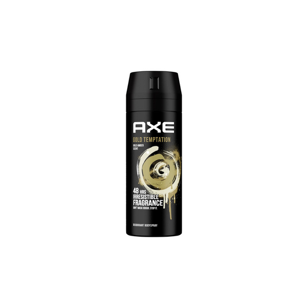 Fattal Online - Buy AXE Men Gold Temptation 48h Body Spray, 150ml