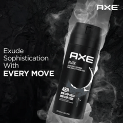 AXE Men Black 48h Body Spray, 150ml