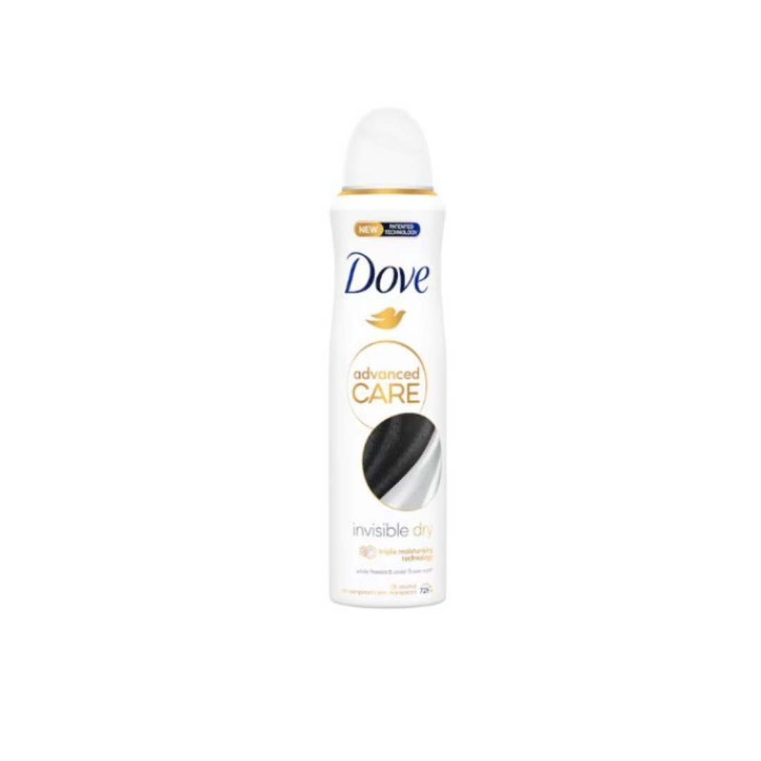 Dove Advanced Care Invisible Dry  Deodorant, 250ml