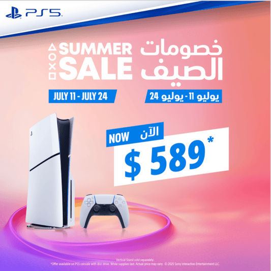 PlayStation PS5 Slim Console with 1 Year Warranty CFI-2016A01Y
