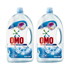 Omo Laundry Matic Active Fresh, Pack of 2 x 2.5L, Special Price