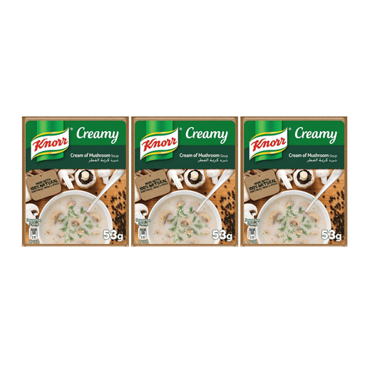 Knorr Soup Cream Of Mushroom 53g, 2+1 Free