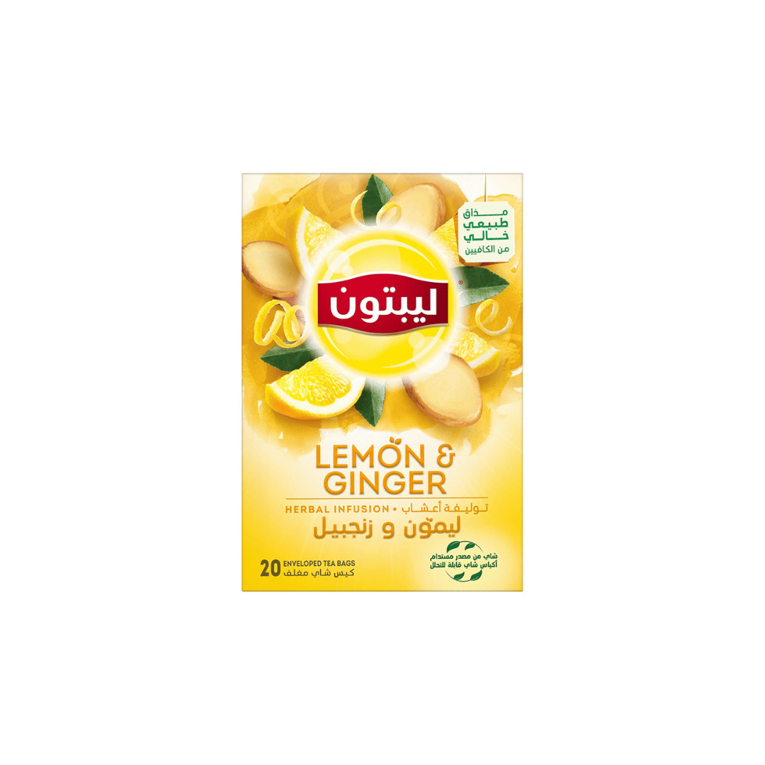 Lipton Infusions Lemon Ginger, 20s