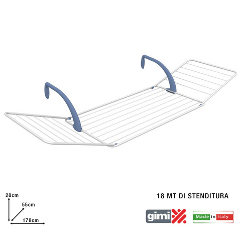 Fattal Online - Buy Gimi Dryer Hangable Brezza 200, 18m Drying Length ...