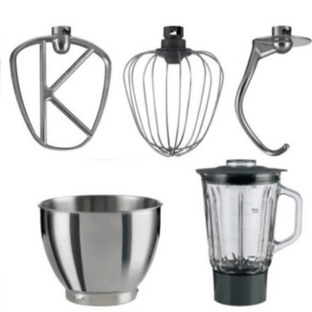Fattal Online Buy Kenwood HomeBake Stand Mixer + Blender Silver KHH01