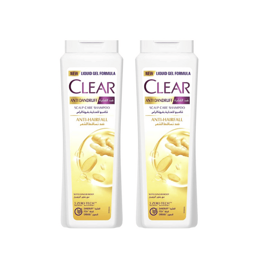 Clear Anti-Dandruff Shampoo Anti Hair Fall 600ml, Pack of 2 @ 30% Off