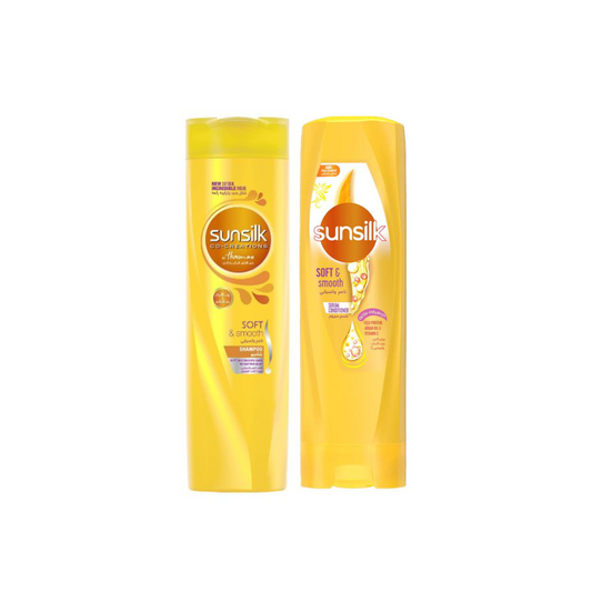 Sunsilk Shampoo + Conditioner Soft&Smooth 350ml, 30% OFF