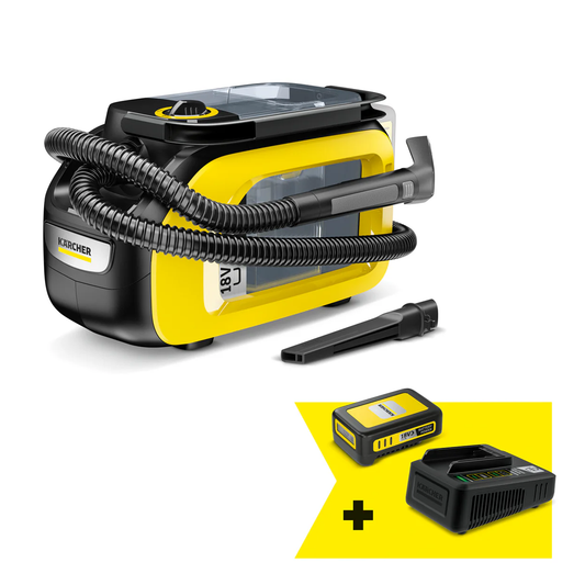 Karcher Spray Extraction Cleaner 3-18 Compact 1.081-500.0 + Battery Kit