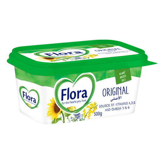 Flora Original Plant Based Oils Margarine 500g