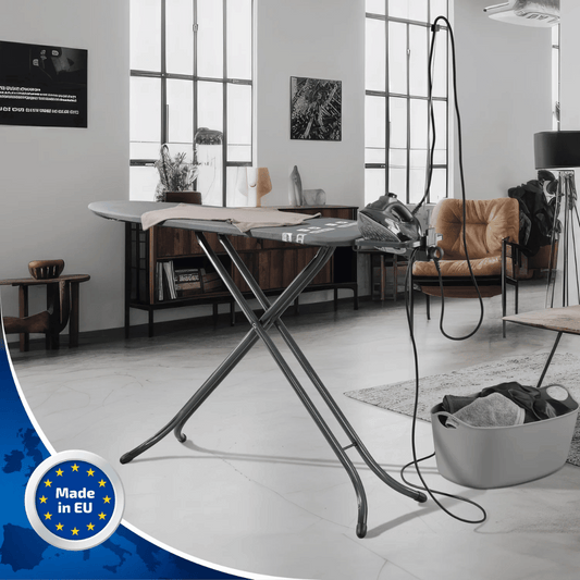 Leifheit Ironing Board Air Board M Black Plus for Steam Irons