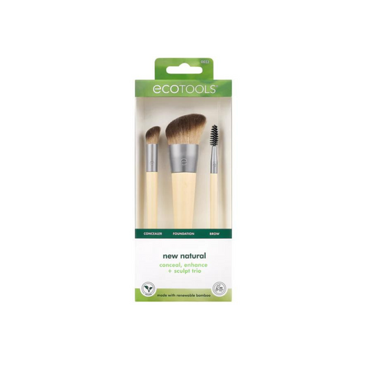 Eco Tools Brush Natural Conceal, Enhance + Sculpt Trio