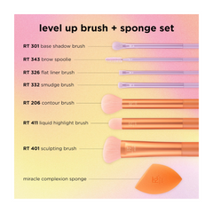 Real Techniques Level Up Brush And Sponge Kit