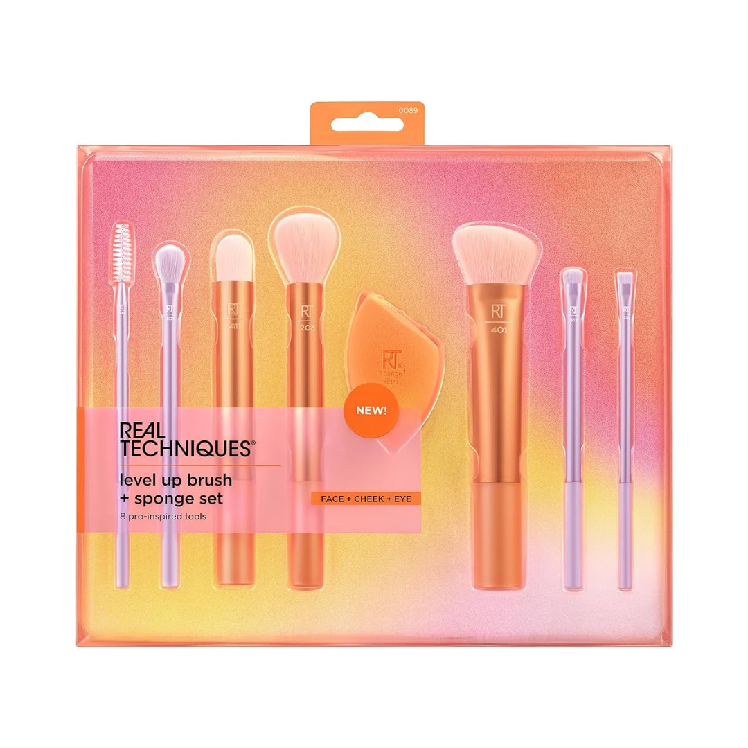 Real Techniques Level Up Brush And Sponge Kit