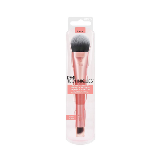 Real Techniques Face 2-in-1 Brush Cover + Conceal