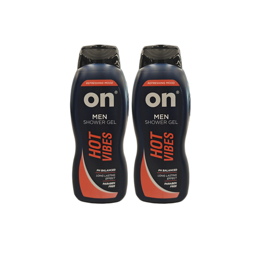On Shower Gel Men Hot Vibes 2x650ml, 20% OFF