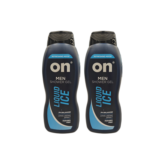 On Shower Gel Ice Men 2x650ml, 20% OFF