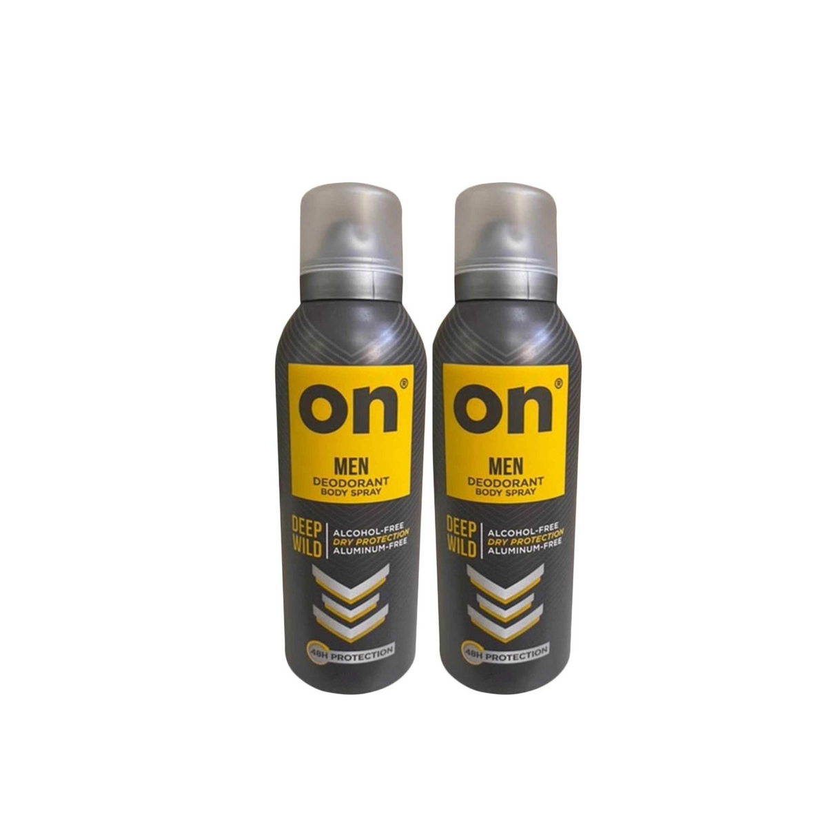 On Deodorant Deep Wild For Men 2x150ml, 20% OFF