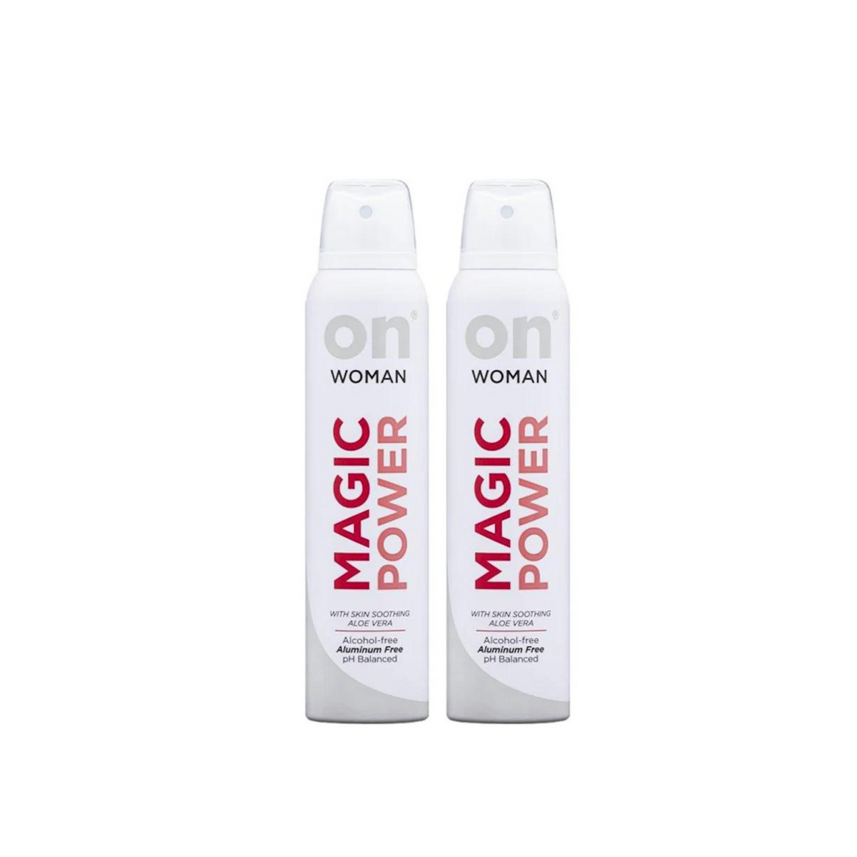 On Deodorant Women Magic Power 2x150ml, 20% OFF