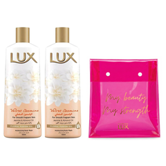 Lux Body Wash Velvet Jasmine 2x500ml, 15% OFF