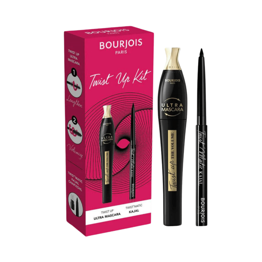 Bourjois Twist-Up Kit, Ultra Mascara & Twist'Matic Kajal