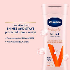 Vaseline Body Lotion Even Tone SPF24, 200ml