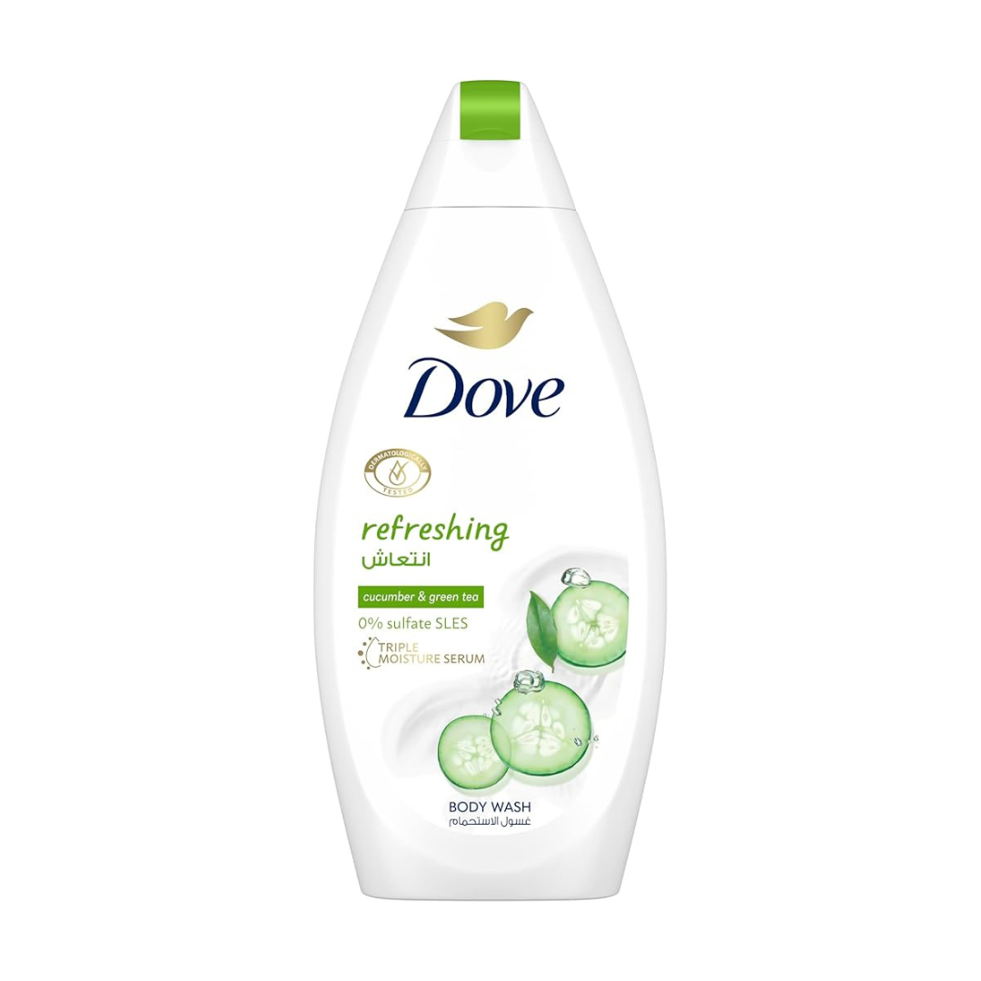 Dove Body Wash Refreshing Cucumber 750ml