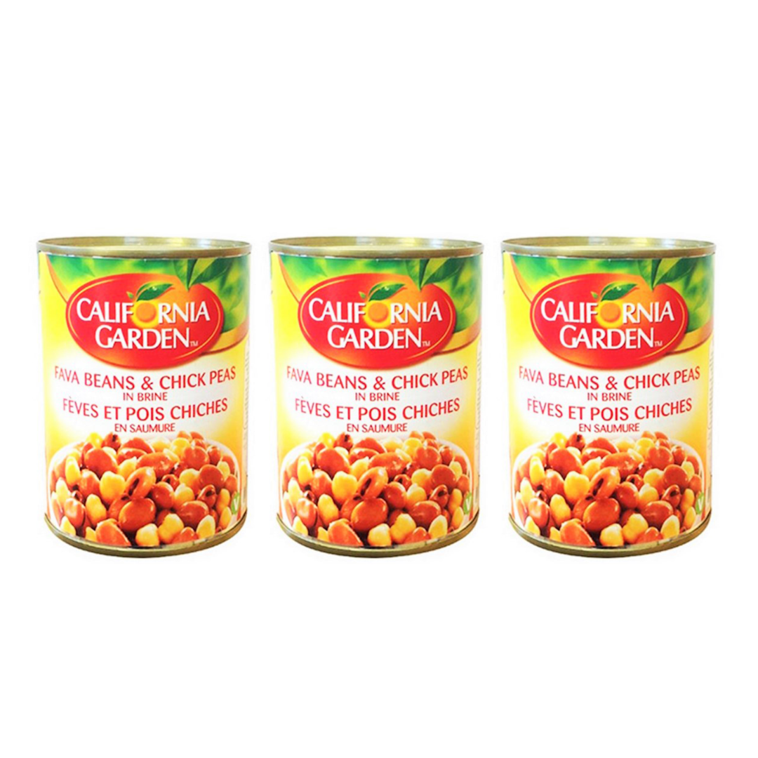 California Garden Foul&Chick Peas 400g, 3 @ 15% OFF