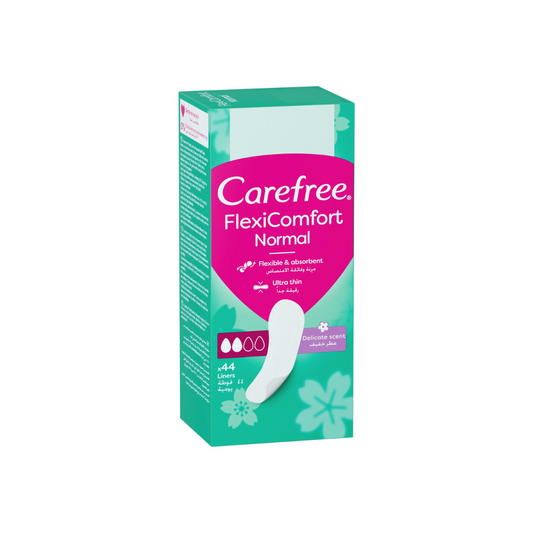 Carefree Flexi Comfort Normal Delicate Scent 44s