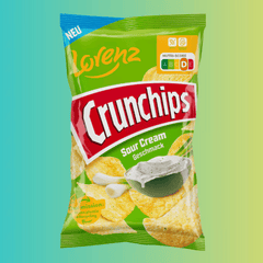 Lorenz Crunchips Sour Cream 100g