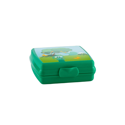 Tupperware Eco+ Sandwich Keeper - Sq iml Dino