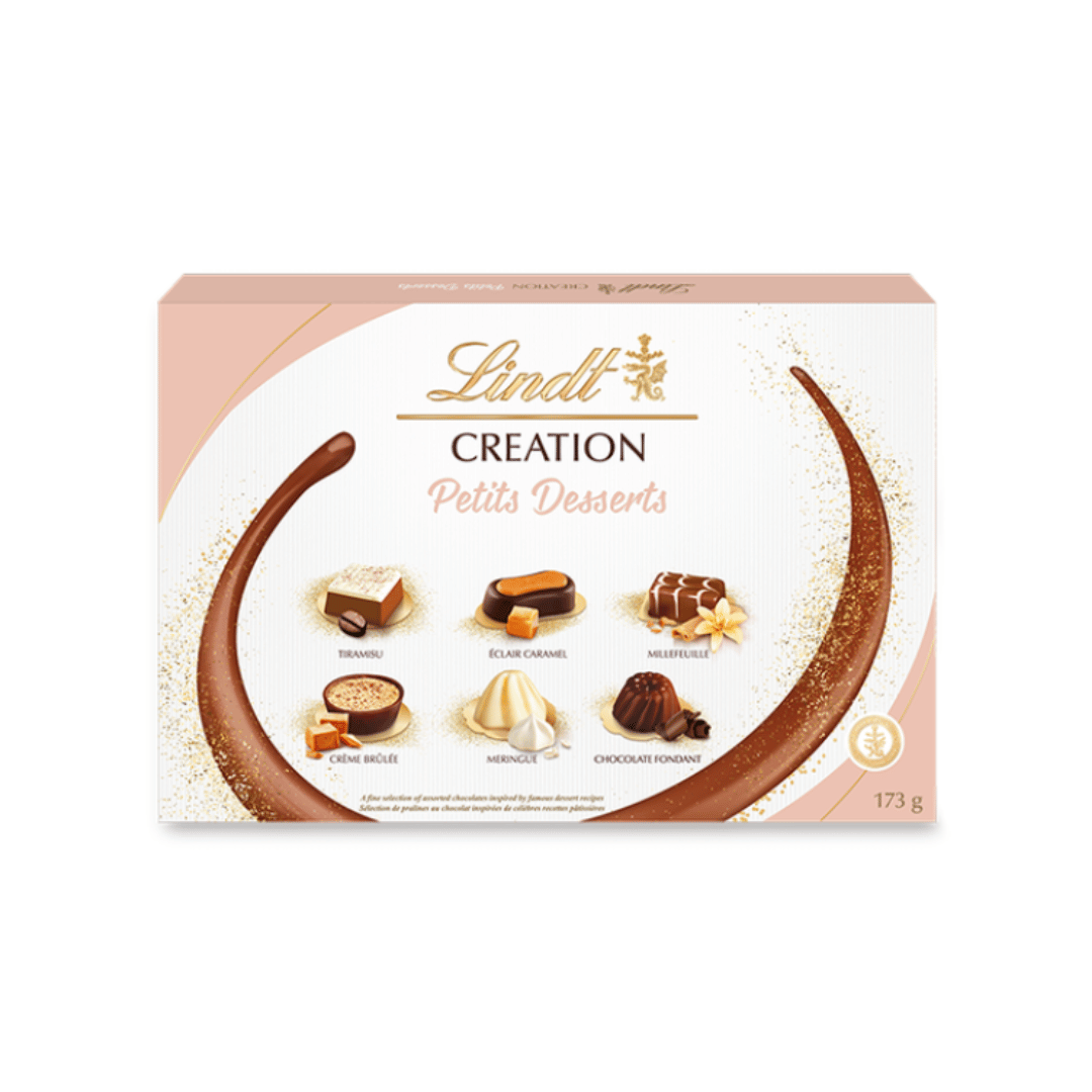 Lindt Creation Petits Desserts Assorted Chocolate Box, 173g