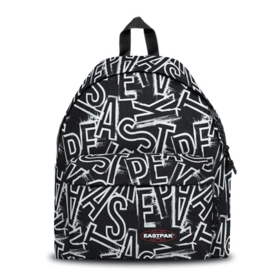 Eastpak Padded Pak'R Eastpak Letters Black, Medium, Laptop & Bottle Holder, EK6202O0