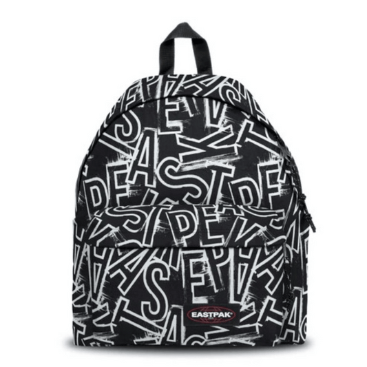 Eastpak Padded Pak'R Eastpak Letters Black, Medium, Laptop & Bottle Holder, EK6202O0