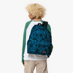 Eastpak Padded Pak'R Eastpak Letters Blue, Medium, Laptop & Bottle Holder, EK6202O1